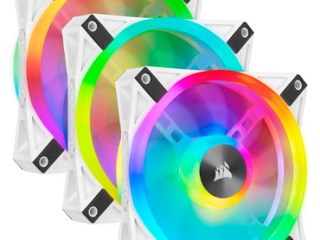 Corsair iCUE QL120 RGB 120mm PWM 3-Pack White CO-9050104-WW For Discount