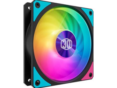 Cooler Master Mobius 120P ARGB 30th Anniversary Edition Case Fan MFZ-M2DY-24NP2-R Online