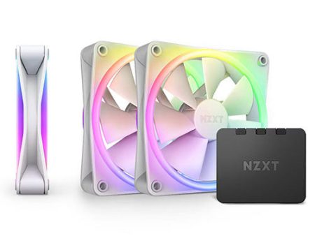 NZXT F120 RGB Duo 3pack 120mm Fan ( White RF-D12TF-W1 | Black RF-D12TF-B1 ) Supply