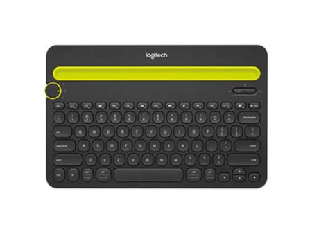 Logitech K480 Black Bluetooth Multi-Device Keyboard Discount