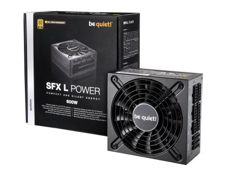 BeQuiet SFX L Power GOLD 600W 80+ Modular Power Supply BN639 Online Sale