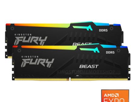 Kingston Fury Beast RGB 32G 16x2 DDR5 5600MHz CL36 KF556C36BBEAK2-32 Discount