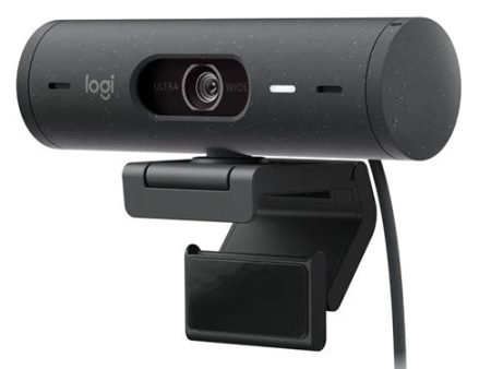 Logitech Brio 500 1080p HDR Webcam (Graphite   Off - White   Rose) Supply