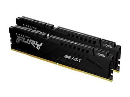 Kingston Fury Beast 16GB 8x2 DDR5 5200MT s KF552C36BBEK2-16 Desktop Memory Supply