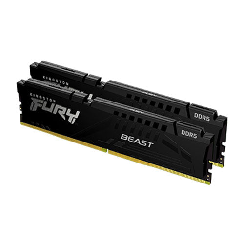 Kingston Fury Beast 16GB 8x2 DDR5 5200MT s KF552C36BBEK2-16 Desktop Memory Supply