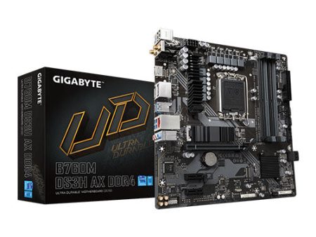 Gigabyte B760M DS3H AX DDR4 LGA1700 Motherboard For Cheap