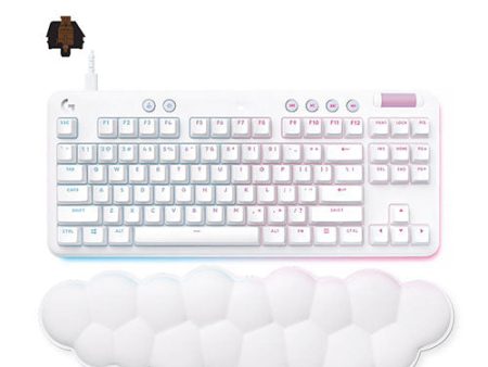 Logitech G713 TKL Gaming Keyboard (GX Brown Tactile - GX Red Linear) Off-White Hot on Sale