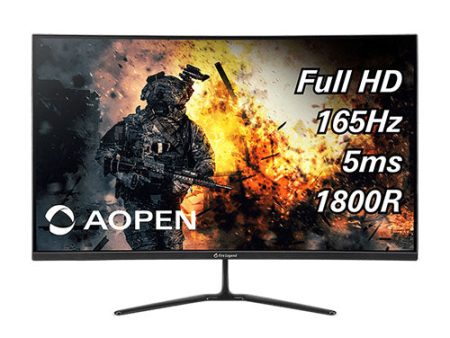 AOpen 32HC5QR P 31.5  Curved VA 240Hz FHD 1ms Gaming Monitor Supply