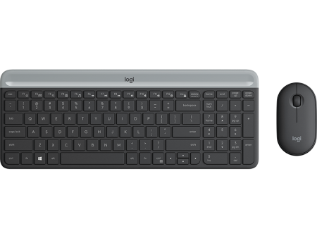 Logitech MK470 Slim Wireless Keyboard and Mouse Combo Graphite 920-009182 Supply