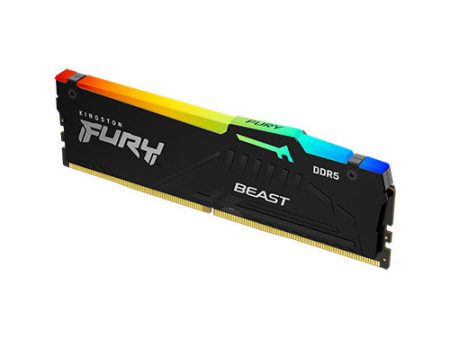 Kingston Fury Beast RGB 8GB DDR5 5600MHz CL40 KF556C40BBA-8 Desktop Memory Supply