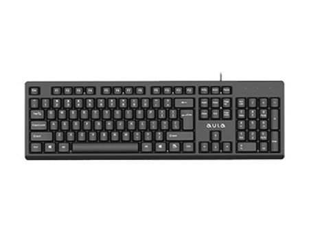 AULA AK205 USB Wired Keyboard | 10 million Keylife | Plug and Play For Sale