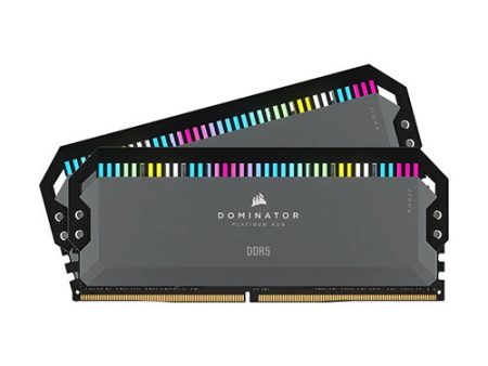 Corsair Dominator Platinum RGB 32GB 16Gx2 DDR5-6000 Desktop Memory CMT32GX5M2D6000Z36 Online