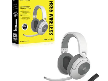 Corsair HS55 Wireless White Gaming Headset CA-9011281-AP For Sale