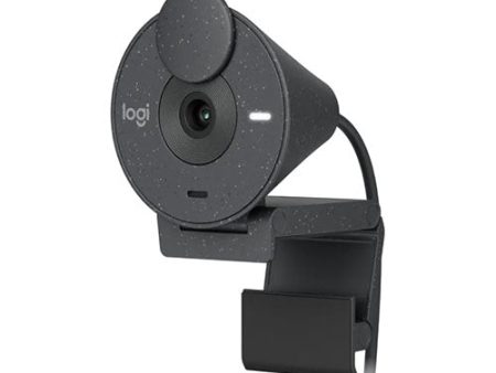 Logitech Brio 300 1080p Webcam (Graphite   Off - White   Rose) For Discount