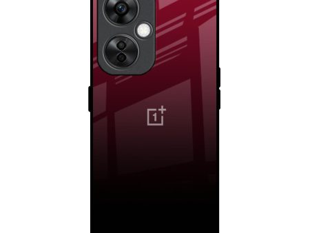 Wine Red Glass Case For OnePlus Nord CE 3 Lite 5G Hot on Sale