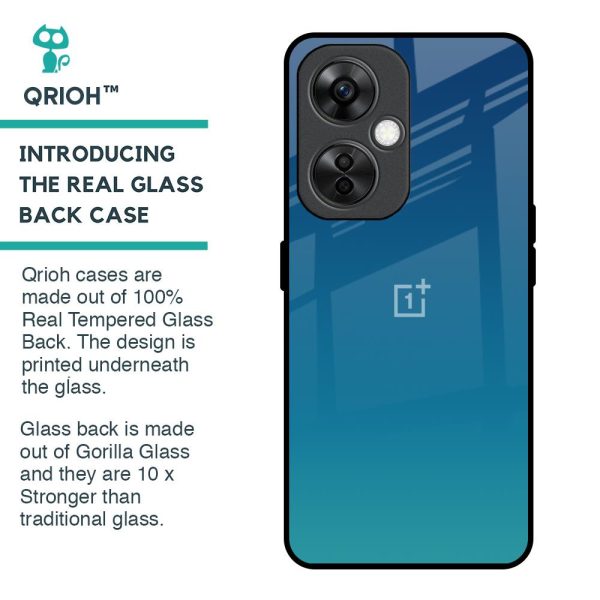 Celestial Blue Glass Case For OnePlus Nord CE 3 Lite 5G Cheap