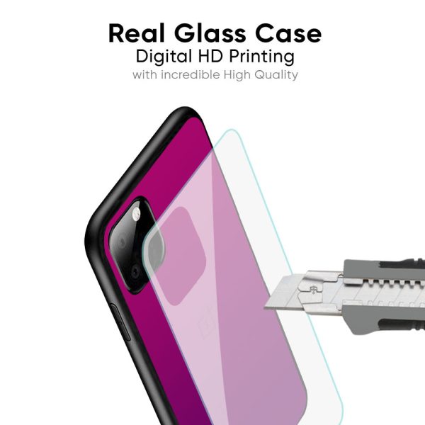 Magenta Gradient Glass Case For OnePlus Nord CE 3 Lite 5G Supply