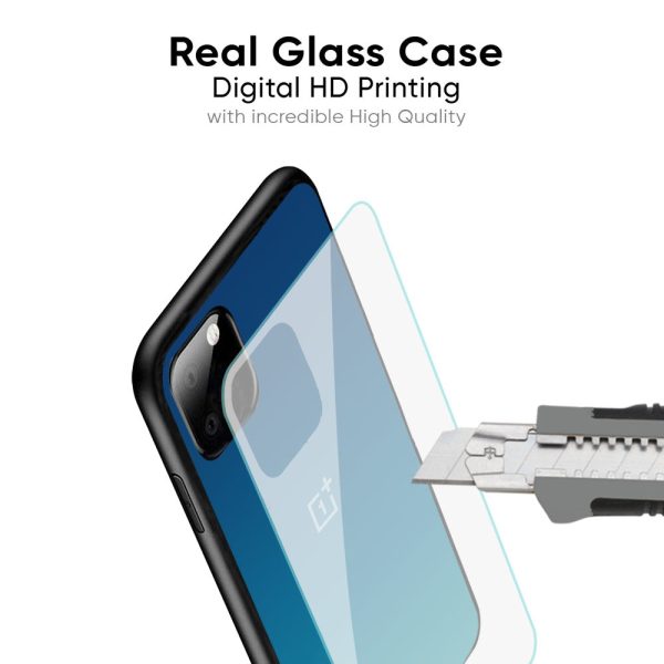 Celestial Blue Glass Case For OnePlus Nord CE 3 Lite 5G Cheap