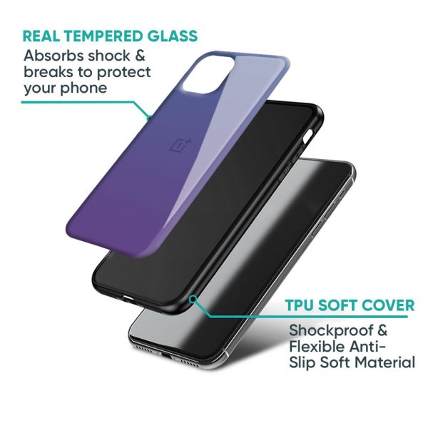 Indigo Pastel Glass Case For OnePlus Nord CE 3 Lite 5G For Sale