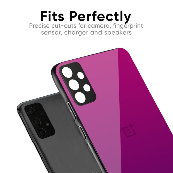 Magenta Gradient Glass Case For OnePlus Nord CE 3 Lite 5G Supply