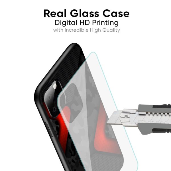 Modern Camo Abstract Glass Case for Realme 9 Fashion