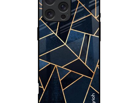 Abstract Tiles Glass Case for iPhone 16 Pro Max Online now