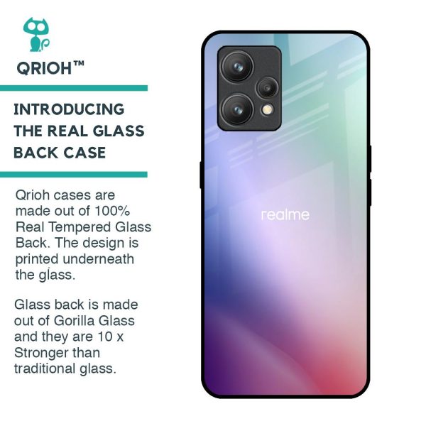 Abstract Holographic Glass Case for Realme 9 Cheap