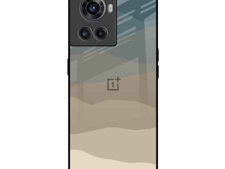 Abstract Mountain Pattern Glass Case for OnePlus 10R 5G Sale