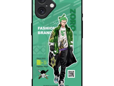 Zoro Bape Glass Case for iPhone 16 Plus on Sale