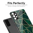 Abstract Green Glass Case For OnePlus Nord 4 5G For Sale