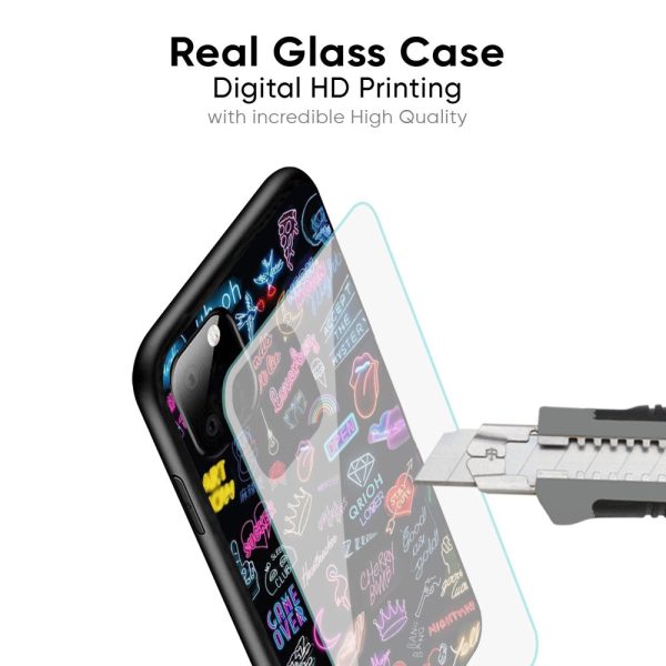 Accept The Mystery Glass Case for Samsung Galaxy M55 5G Online Sale