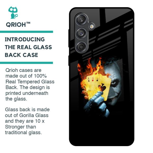 AAA Joker Glass Case for Samsung Galaxy M55 5G Discount