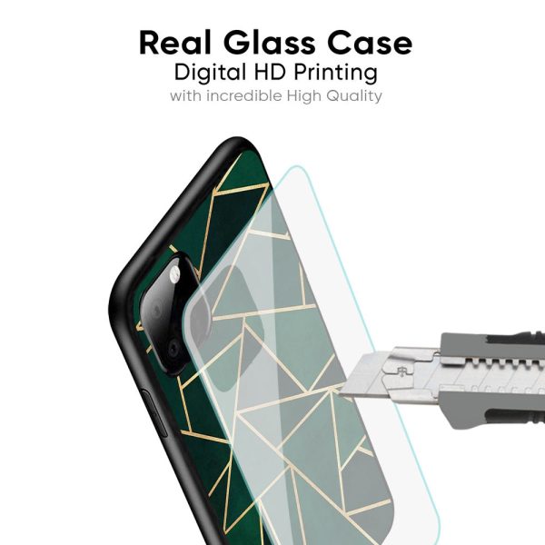 Abstract Green Glass Case For OnePlus 10 Pro Online