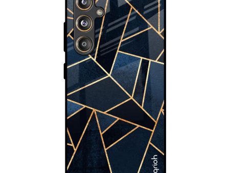 Abstract Tiles Glass Case for Samsung Galaxy F55 5G Online Sale