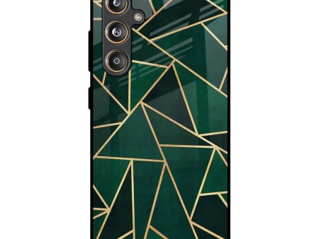 Abstract Green Glass Case For Samsung Galaxy F55 5G Supply