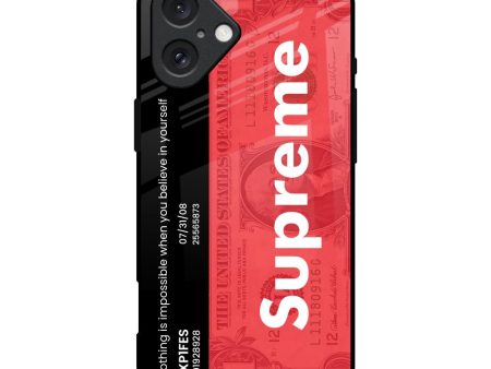 Supreme Ticket Glass Case for iPhone 16 on Sale