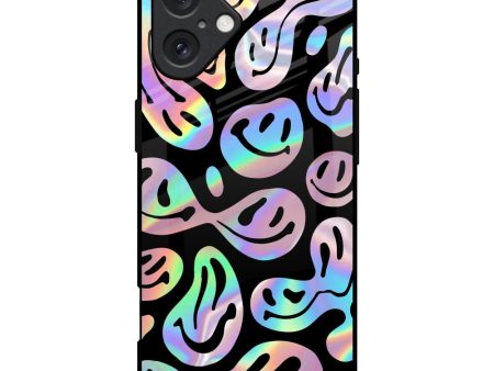 Acid Smile Glass Case for iPhone 16 Plus Online Hot Sale