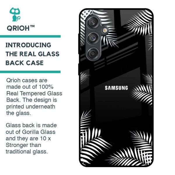 Zealand Fern Design Glass Case For Samsung Galaxy M55 5G Online Sale