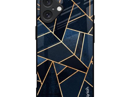 Abstract Tiles Glass Case for iPhone 16 Sale