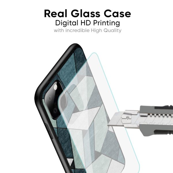 Abstact Tiles Glass Case for iPhone 16 Plus For Discount