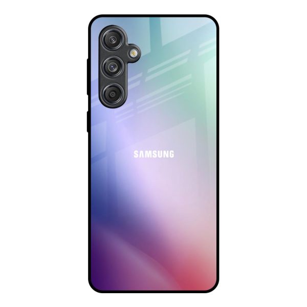 Abstract Holographic Glass Case for Samsung Galaxy M55 5G Cheap