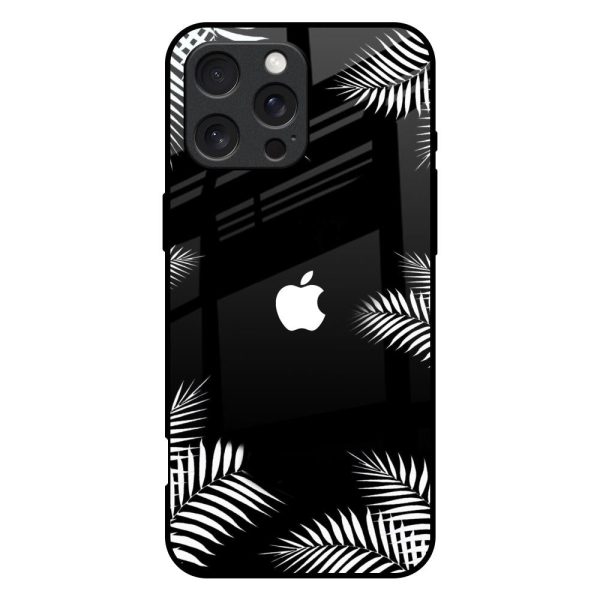 Zealand Fern Design Glass Case For iPhone 16 Pro Max Online now