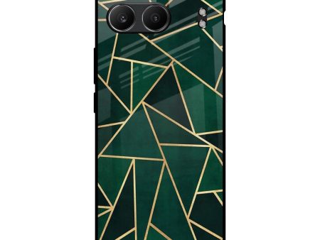 Abstract Green Glass Case For OnePlus Nord 4 5G For Sale