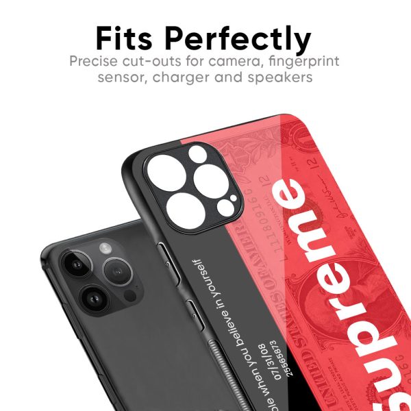 Supreme Ticket Glass Case for iPhone 16 on Sale