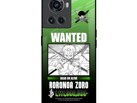 Zoro Wanted Glass Case for OnePlus 10R 5G Supply