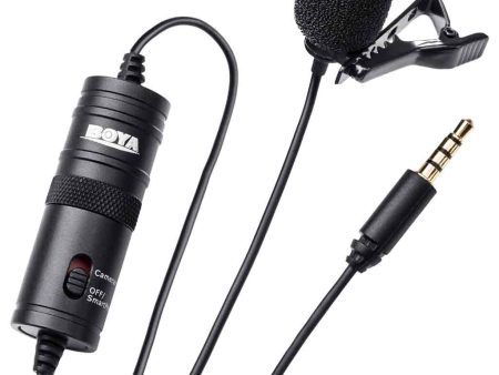 Boya Omni-Directional Lavalier Microphone For Cheap