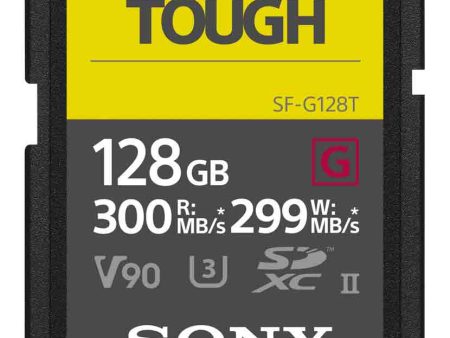 Sony 128GB Tough SDHC G Series Memory Card Sale