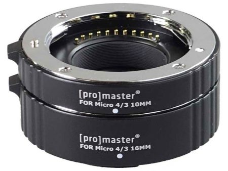 Promaster Extension Tube Set for Olympus M Mount on Sale